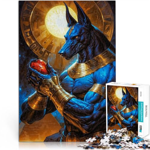 Mustermontage Anubis 1000 Teenager-Teile-Puzzle 26x38cm Jedes Stück ist einzigartig – Anspruchsvolles Familienspiel für ab 14 Jahren Mustermontage Anubis 1000 Teenager-Teile-Puzzle 26x38cm Jedes Stück ist einzigartig – Anspruchsvolles Familienspiel für ab 14 Jahren von LGNBTGM