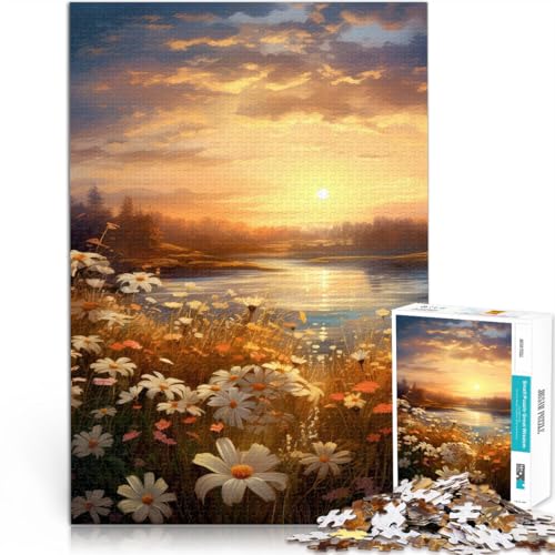 Mustermontage Herbstblumen Puzzle für Erwachsene, 1000 Teile 26x38cm eignet ganze Familie für ab 14 Jahren von LGNBTGM