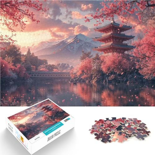 Mustermontage Kirschblüte Japan 1000-Teile-Puzzle für Erwachsene 26x38cm Einzigartige Geburtstags- und Geschenkideen für ab 14 Jahren Mustermontage Kirschblüte Japan 1000-Teile-Puzzle für Erwachsene 26x38cm Einzigartige Geburtstags- und Geschenkideen für ab 14 Jahren von LGNBTGM