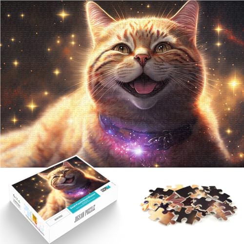 Mustermontage Kosmische Weltraumkatze Puzzle 1000 Teile für Jugendliche 26x38cm denn eignet ganze Familie für ab 14 Jahren Mustermontage Kosmische Weltraumkatze Puzzle 1000 Teile für Jugendliche 26x38cm denn eignet ganze Familie für ab 14 Jahren von LGNBTGM