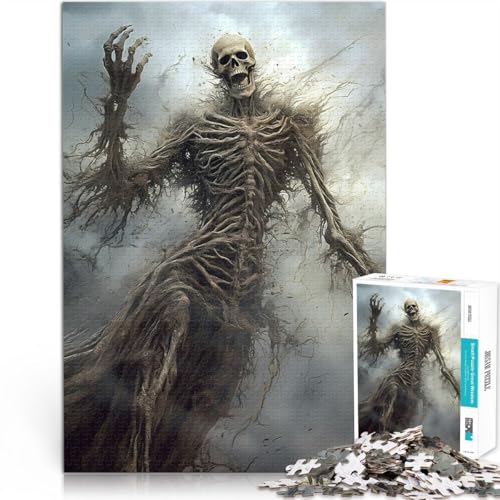 Mustermontage Skelettgott Puzzle für Erwachsene, 1000 Teile 26x38cm eignet ganze Familie ab 14 Jahren Mustermontage Skelettgott Puzzle für Erwachsene, 1000 Teile 26x38cm eignet ganze Familie ab 14 Jahren von LGNBTGM