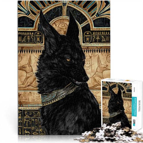 Pädagogisches Familienspiel Anubis, Gott des Todes 1000-teiliges Puzzle für Teenager 26x38cm Geburtstagsgeschenke Geeignet ab 14 Jahren Pädagogisches Familienspiel Anubis, Gott des Todes 1000-teiliges Puzzle für Teenager 26x38cm Geburtstagsgeschenke Geeignet ab 14 Jahren von LGNBTGM