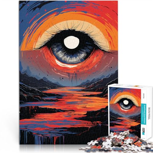 Pädagogisches Familienspiel künstlerische Augen 2000-Teile-Puzzle für Erwachsene 70x100cm Tolle Geschenke und Spielzeuge für 14+ von LGNBTGM