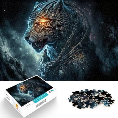 Pädagogisches Spielzeug zum Stressabbau Himmlischer Tiger 2000-teiliges Puzzle für Erwachsene 70x100cm EIN Kunstwerk von LGNBTGM