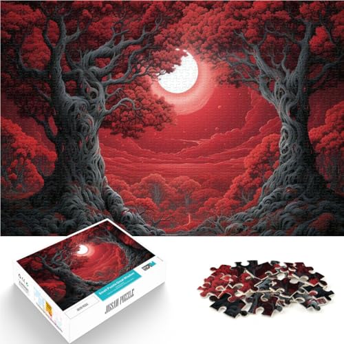 Pädagogisches Spielzeug zum Stressabbau Lebensbaum Puzzle 2000 Teile für Teenager 70x100cm Heimdekoration Spielzeug für ab 14 Jahren von LGNBTGM