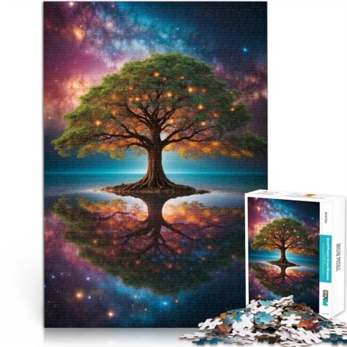 Präzisionsschnitt Kosmischer Lebensbaum~ 1000-teilige Puzzles für Erwachsene 26x38cm Geschenke für Freunde und Familie für ab 14 Jahren Präzisionsschnitt Kosmischer Lebensbaum~ 1000-teilige Puzzles für Erwachsene 26x38cm Geschenke für Freunde und Familie für ab 14 Jahren von LGNBTGM