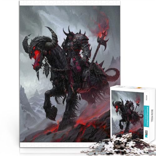 Präzisionsschnitt Ritter auf dämonischem Ross 2000-teiliges Puzzle für Teenager 70x100cm Geschenke für Freunde und Familie ab 14 Jahren Präzisionsschnitt Ritter auf dämonischem Ross 2000-teiliges Puzzle für Teenager 70x100cm Geschenke für Freunde und Familie ab 14 Jahren von LGNBTGM