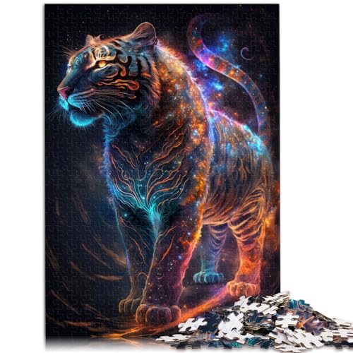 Puzzle-Geschenk, Nebula Tigera, 1000 Teile, Puzzle aus Holz, lustige Aktivitäten zu Hause, Geburtstagsgeschenk, Reisegeschenke, 1000 Stück (50 x 75 cm) von LGNBTGM