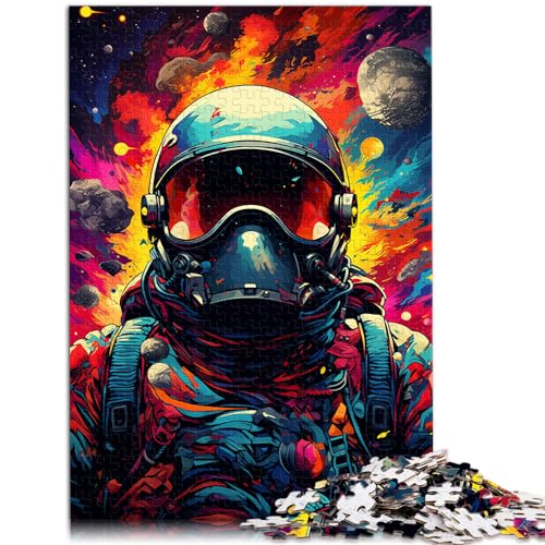 Puzzle für farbenfrohe Psychedelia für den Weltraum-Kopfgeldjäger, Puzzle 1000 Teile für Erwachsene von Wooden Puzzle für und Geschenkidee, 1000 Teile (50 x 75 cm) von LGNBTGM