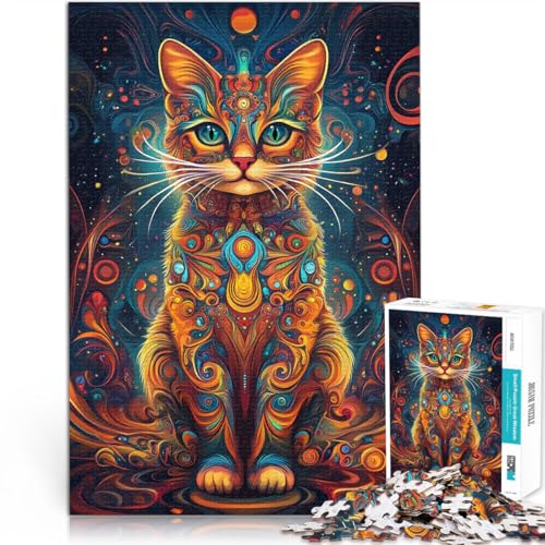 Quizspiel ÄSTHETISCHE KATZENKUNST Teenager-Puzzles 1000 Teile 26x38cm eignet ganze Familie für ab 14 Jahren Quizspiel ÄSTHETISCHE KATZENKUNST Teenager-Puzzles 1000 Teile 26x38cm eignet ganze Familie für ab 14 Jahren von LGNBTGM
