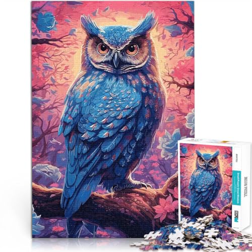 Quizspiel Aquarell Eule auf einem AST 1000-Teile-Puzzle für Teenager 50x75cm Angebot als Geschenk für die ganze Familie für und ab 14 Jahren Quizspiel Aquarell Eule auf einem AST 1000-Teile-Puzzle für Teenager 50x75cm Angebot als Geschenk für die ganze Familie für und ab 14 Jahren von LGNBTGM