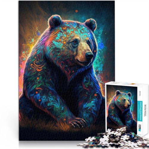 Quizspiel Bärengalaxie 1000-teiliges Puzzle für Erwachsene 38x52cm Jedes Stück ist einzigartig – Anspruchsvolles Familienspiel ab 14 Jahren Quizspiel Bärengalaxie 1000-teiliges Puzzle für Erwachsene 38x52cm Jedes Stück ist einzigartig – Anspruchsvolles Familienspiel ab 14 Jahren von LGNBTGM