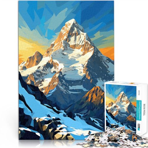 Quizspiel Bergliebhaber 1000-teiliges Puzzle für Teenager 26x38cm denn eignet ganze Familie für 14+ Quizspiel Bergliebhaber 1000-teiliges Puzzle für Teenager 26x38cm denn eignet ganze Familie für 14+ von LGNBTGM