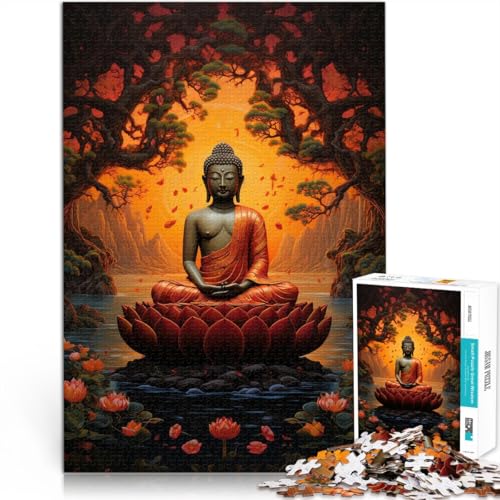 Quizspiel Buddha-Kunst Puzzle für Teenager 1000 Teile 70x100cm denn eignet ganze Familie für 14+ Quizspiel Buddha-Kunst Puzzle für Teenager 1000 Teile 70x100cm denn eignet ganze Familie für 14+ von LGNBTGM