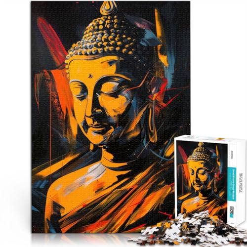 Quizspiel Buddha Puzzle 1000 Teile für Teenager 50x75cm Jedes Stück ist einzigartig – Anspruchsvolles Familienspiel für und ab 14 Jahren Quizspiel Buddha Puzzle 1000 Teile für Teenager 50x75cm Jedes Stück ist einzigartig – Anspruchsvolles Familienspiel für und ab 14 Jahren von LGNBTGM