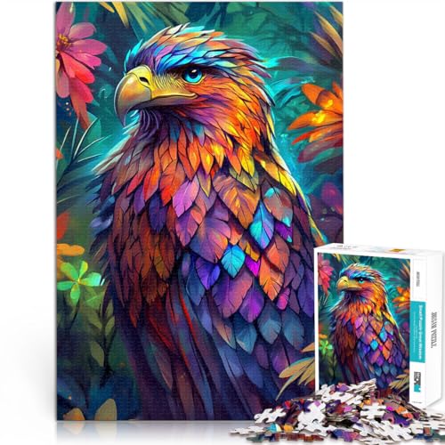 Quizspiel Buntes Adlerporträt 1000-teiliges Puzzle für Teenager 26x38cm Lernspiel für Geburtstag, Weihnachten für ab 14 Jahren Quizspiel Buntes Adlerporträt 1000-teiliges Puzzle für Teenager 26x38cm Lernspiel für Geburtstag, Weihnachten für ab 14 Jahren von LGNBTGM