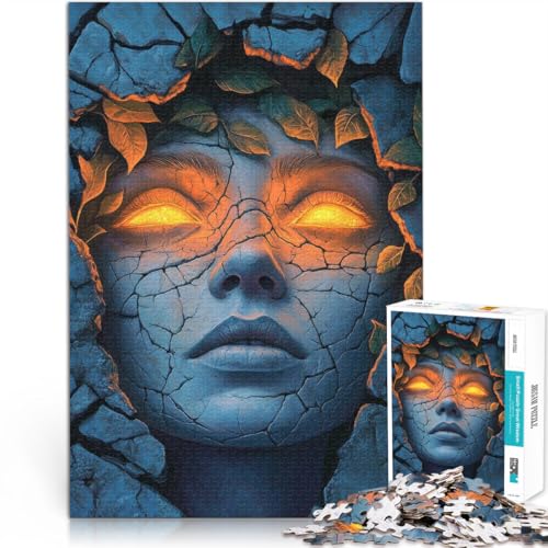 Quizspiel Erwachen in Stein Puzzle für Erwachsene 1000 Teile 70x100cm Lustige Aktivitäten für zu Hause, Geburtstagsgeschenk, Reisegeschenk, für ab 14 Jahren von LGNBTGM