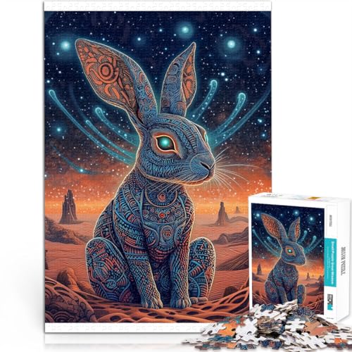 Quizspiel Farbiger Hase Teenager-Puzzles 1000 Teile 26x38cm Lustige Aktivitäten für zu Hause, Geburtstagsgeschenk, Reisegeschenk, für ab 14 Jahren Quizspiel Farbiger Hase Teenager-Puzzles 1000 Teile 26x38cm Lustige Aktivitäten für zu Hause, Geburtstagsgeschenk, Reisegeschenk, für ab 14 Jahren von LGNBTGM