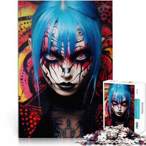 Quizspiel Gothic-Baby 1000-teiliges Puzzle für Teenager 50x75cm eignet ganze Familie ab 14 Jahren Quizspiel Gothic-Baby 1000-teiliges Puzzle für Teenager 50x75cm eignet ganze Familie ab 14 Jahren von LGNBTGM