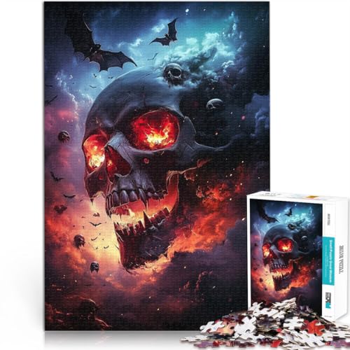 Quizspiel Horror-Skelett Puzzle für Teenager 1000 Teile 26x38cm eignet ganze Familie für und ab 14 Jahren Quizspiel Horror-Skelett Puzzle für Teenager 1000 Teile 26x38cm eignet ganze Familie für und ab 14 Jahren von LGNBTGM