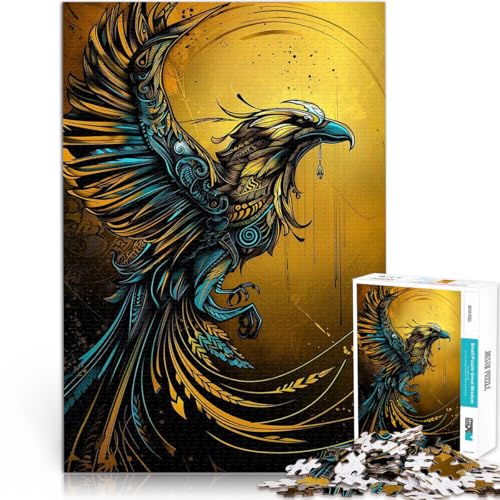 Quizspiel Ikonischer Phönix 1000-teilige Puzzles für Erwachsene 38x52cm denn eignet ganze Familie für 14+ von LGNBTGM