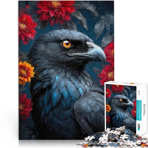 Quizspiel Inkwatch The Crows Reverie 1000-teilige Puzzles für Erwachsene 26x38cm Lernspiel für Geburtstag, Weihnachten für ab 14 Jahren von LGNBTGM