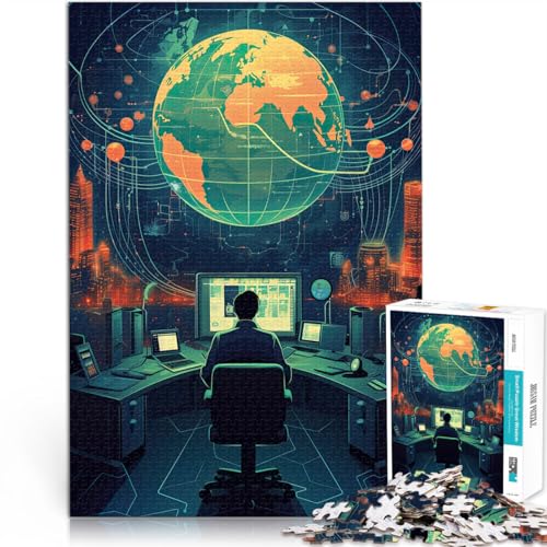 Quizspiel Internetkunst 1000-teiliges Puzzle für Erwachsene 50x75cm eignet ganze Familie für ab 14 Jahren Quizspiel Internetkunst 1000-teiliges Puzzle für Erwachsene 50x75cm eignet ganze Familie für ab 14 Jahren von LGNBTGM