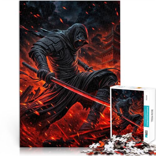 Quizspiel Japanisches Ninja-Poster Teenager-Puzzles 1000 Teile 70x100cm Wanddekoration Einzigartige Geburtstags ab 14 Jahren von LGNBTGM