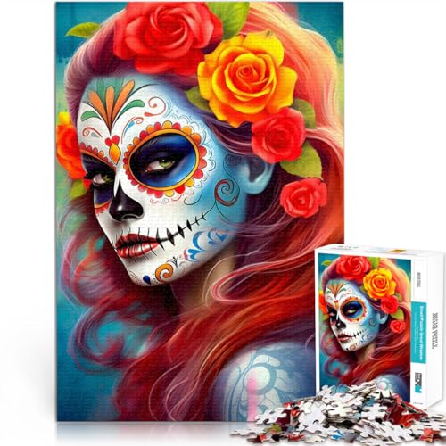Quizspiel Karnevalsmädchen 1000-teilige Puzzles für Erwachsene 70x100cm Wanddekoration Einzigartige Geburtstags ab 14 Jahren von LGNBTGM