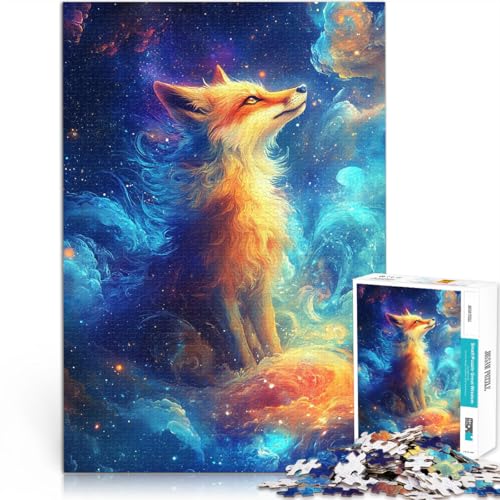 Quizspiel Kosmischer Fuchs Puzzle für Teenager 1000 Teile 26x38cm Jedes Stück ist einzigartig – Anspruchsvolles Familienspiel für ab 14 Jahren Quizspiel Kosmischer Fuchs Puzzle für Teenager 1000 Teile 26x38cm Jedes Stück ist einzigartig – Anspruchsvolles Familienspiel für ab 14 Jahren von LGNBTGM