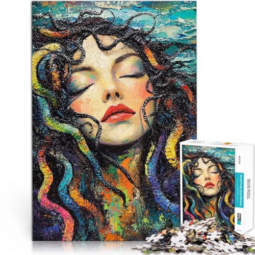 Quizspiel Künstlerische Malerei Medusa 1000-teilige Puzzles für Erwachsene 70x100cm Einzigartige Wohndekoration und Geschenke für ab 14 Jahren Quizspiel Künstlerische Malerei Medusa 1000-teilige Puzzles für Erwachsene 70x100cm Einzigartige Wohndekoration und Geschenke für ab 14 Jahren von LGNBTGM