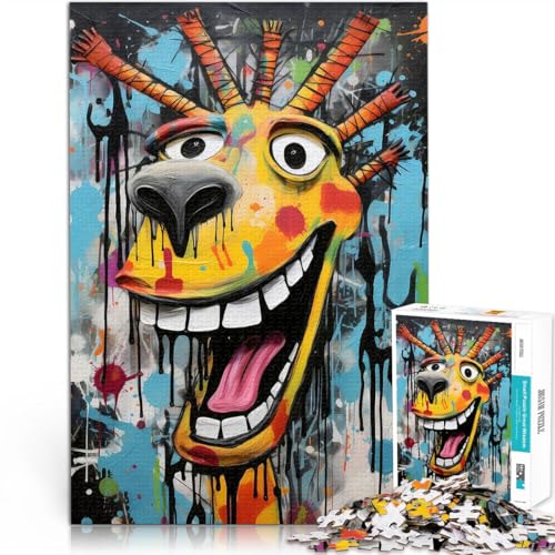Quizspiel Leuchtende Graffiti-Straßenkunst 1000-teiliges Puzzle für Teenager 26x38cm Lernspiel für Geburtstag, Weihnachten für ab 14 Jahren Quizspiel Leuchtende Graffiti-Straßenkunst 1000-teiliges Puzzle für Teenager 26x38cm Lernspiel für Geburtstag, Weihnachten für ab 14 Jahren von LGNBTGM