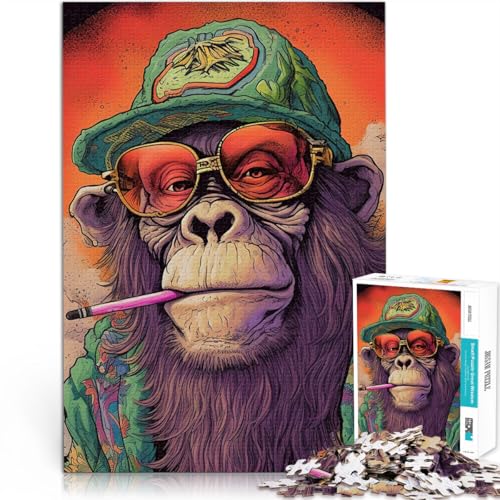 Quizspiel Marihuana-AFFE Puzzle für Jugendliche 1000 Teile 50x75cm eignet ganze Familie für ab 14 Jahren Quizspiel Marihuana-AFFE Puzzle für Jugendliche 1000 Teile 50x75cm eignet ganze Familie für ab 14 Jahren von LGNBTGM