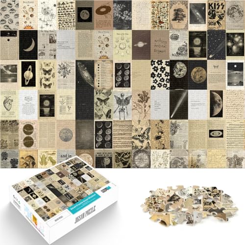 Quizspiel Retro-ästhetische Plakatkunst Puzzle für Jugendliche 1000 Teile 38x52cm Geburtstagsgeschenk, Geschenke, Wandkunst ab 14 Jahren Quizspiel Retro-ästhetische Plakatkunst Puzzle für Jugendliche 1000 Teile 38x52cm Geburtstagsgeschenk, Geschenke, Wandkunst ab 14 Jahren von LGNBTGM