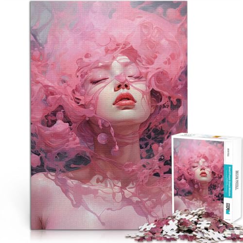 Quizspiel Rosa Rauschen Teenager-Puzzles 1000 Teile 26x38cm Wanddekoration Einzigartige Geburtstags ab 14 Jahren Quizspiel Rosa Rauschen Teenager-Puzzles 1000 Teile 26x38cm Wanddekoration Einzigartige Geburtstags ab 14 Jahren von LGNBTGM