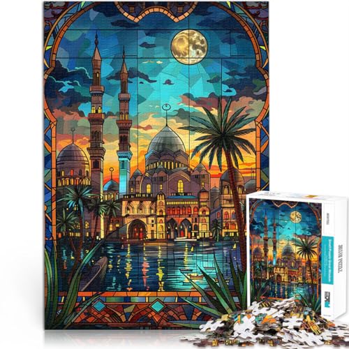 Quizspiel Ruhe im Mondlicht von Kairo Puzzle 1000 Teile für Teenager 26x38cm Wanddekoration Einzigartige Geburtstags ab 14 Jahren Quizspiel Ruhe im Mondlicht von Kairo Puzzle 1000 Teile für Teenager 26x38cm Wanddekoration Einzigartige Geburtstags ab 14 Jahren von LGNBTGM