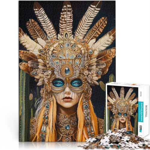 Quizspiel Schöne Hexe Puzzle für Erwachsene 1000 Teile 26x38cm Jedes Stück ist einzigartig – Anspruchsvolles Familienspiel für ab 14 Jahren Quizspiel Schöne Hexe Puzzle für Erwachsene 1000 Teile 26x38cm Jedes Stück ist einzigartig – Anspruchsvolles Familienspiel für ab 14 Jahren von LGNBTGM