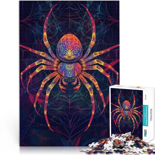 Quizspiel Spinne Teenager-Puzzles 1000 Teile 38x52cm denn eignet ganze Familie für ab 14 Jahren von LGNBTGM