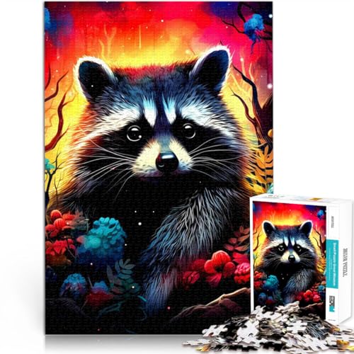 Quizspiel Süßer Waschbär Puzzle für Jugendliche 1000 Teile 38x52cm denn eignet ganze Familie für ab 14 Jahren Quizspiel Süßer Waschbär Puzzle für Jugendliche 1000 Teile 38x52cm denn eignet ganze Familie für ab 14 Jahren von LGNBTGM