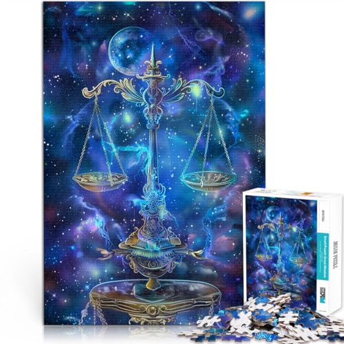 Quizspiel Waage Puzzle 1000 Teile für Teenager 50x75cm denn eignet ganze Familie ab 14 Jahren Quizspiel Waage Puzzle 1000 Teile für Teenager 50x75cm denn eignet ganze Familie ab 14 Jahren von LGNBTGM