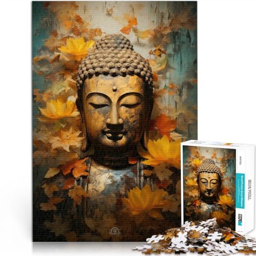 Rätsel Buddha-Kunst 1000-Teile-Puzzle für Erwachsene 70x100cm Jedes Stück ist einzigartig – Anspruchsvolles Familienspiel für ab 14 Jahren von LGNBTGM