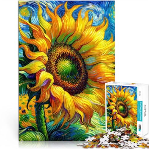 Rätsel helle Sonnenblume Puzzle 1000 Teile für Erwachsene 26x38cm denn eignet ganze Familie für 14+ Rätsel helle Sonnenblume Puzzle 1000 Teile für Erwachsene 26x38cm denn eignet ganze Familie für 14+ von LGNBTGM