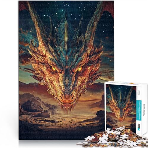 Schwierig Schwer Drachentotem 1000-teilige Puzzles für Erwachsene 70x100cm Geburtstagsgeschenk, Geschenke für ab 14 Jahren Schwierig Schwer Drachentotem 1000-teilige Puzzles für Erwachsene 70x100cm Geburtstagsgeschenk, Geschenke für ab 14 Jahren von LGNBTGM