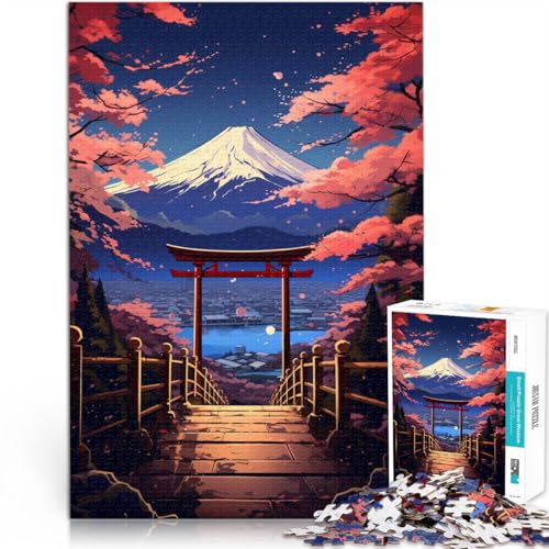 Schwierig Schwer Japanisches Fantasy-Tor Teenager-Puzzles 2000 Teile 70x100cm Tolle Geschenke und Spielzeuge für 14+ von LGNBTGM