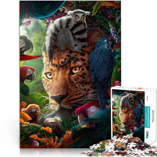 Schwierig Schwer Tierwelt Puzzle für Erwachsene 2000 Teile 70x100cm mit vollständig ineinander greifenden, zufällig geformten Teilen ab 14 Jahren Schwierig Schwer Tierwelt Puzzle für Erwachsene 2000 Teile 70x100cm mit vollständig ineinander greifenden, zufällig geformten Teilen ab 14 Jahren von LGNBTGM