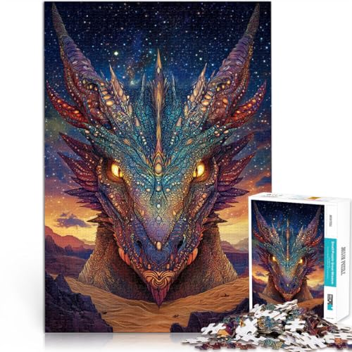 Schwierig und herausfordernd Drachentotem 1000-teilige Puzzles für Teenager 70x100cm Künstlersammlung, Bildende Kunst für und ab 14 Jahren von LGNBTGM