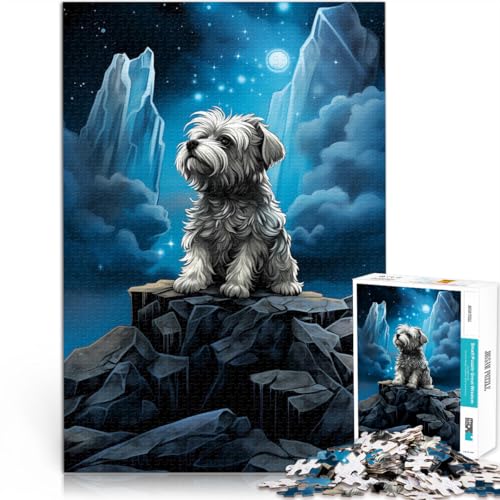 Schwierig und herausfordernd Pudel auf einem Felsen Puzzle für Erwachsene, 1000 Teile 50x75cm Geburtstagsgeschenk, Geschenke, Wandkunst ab 14 Jahren Schwierig und herausfordernd Pudel auf einem Felsen Puzzle für Erwachsene, 1000 Teile 50x75cm Geburtstagsgeschenk, Geschenke, Wandkunst ab 14 Jahren von LGNBTGM