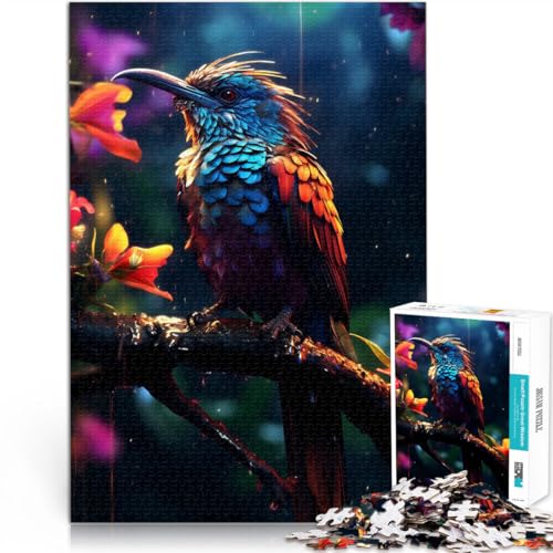 Schwierig und herausfordernd Regnerischer Paradiesvogel 1000-teiliges Teenager-Puzzle 26x38cm Wichtelgeschenke ab 14 Jahren Schwierig und herausfordernd Regnerischer Paradiesvogel 1000-teiliges Teenager-Puzzle 26x38cm Wichtelgeschenke ab 14 Jahren von LGNBTGM