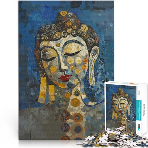 Schwierig und herausfordernd Spirituelles Buddha-Gemälde Puzzle für Erwachsene, 1000 Teile 26x38cm Wichtelgeschenke ab 14 Jahren Schwierig und herausfordernd Spirituelles Buddha-Gemälde Puzzle für Erwachsene, 1000 Teile 26x38cm Wichtelgeschenke ab 14 Jahren von LGNBTGM