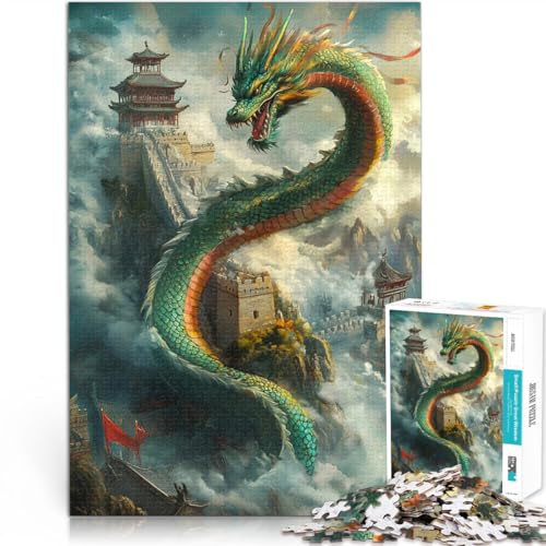Spiel Drachenwächter der Mauer 2000-teilige Puzzles für Erwachsene 70x100cm Künstlersammlung, Bildende Kunst ab 14 Jahren von LGNBTGM